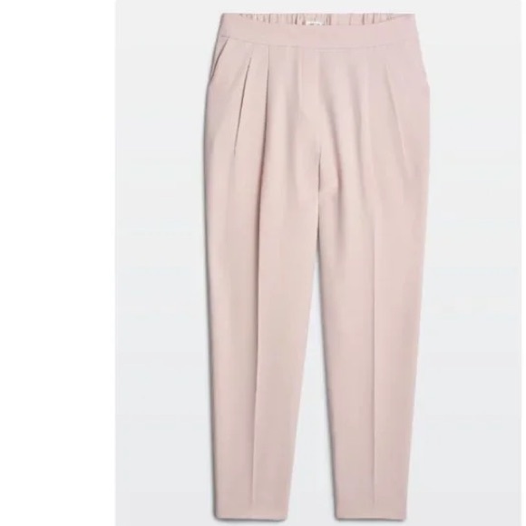 Aritzia Babaton | NWT Cohen Pants in Soft Blush Pink | Size 8 - Picture 3 of 11